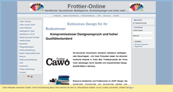 Desktop Screenshot of frottier-online.de